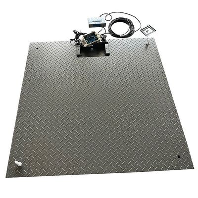 100-240V/50-60HZ Βιομηχανικό όργανο ζύγισης Προσαρμοσμένο μέγεθος 1-10 τόνων Κλίμακα δαπέδου