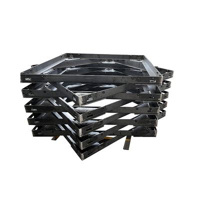 Προσαρμοσμένη υποστήριξη ODM 60 * 80MM 1000kg Ψηφιακή πλατφόρμα Ζυγός δαπέδου με λαβή