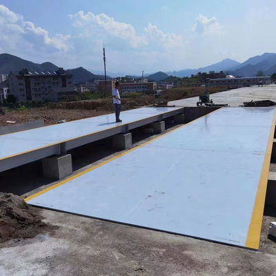 Ψηφιακή κλίμακα φορτηγού Γεραίο 3*16m 100ton OIML III ακρίβεια 95% σχετική υγρασία