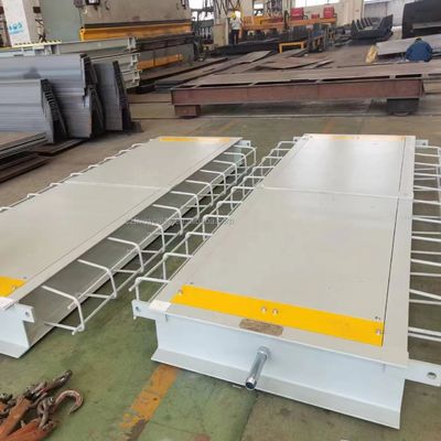 LCD Σταθερό άξονα ζυγαριά φορτηγό οχήμα κοντή πλατφόρμα ζυγαριά 30 τόνων 50 τόνων χωρητικότητα