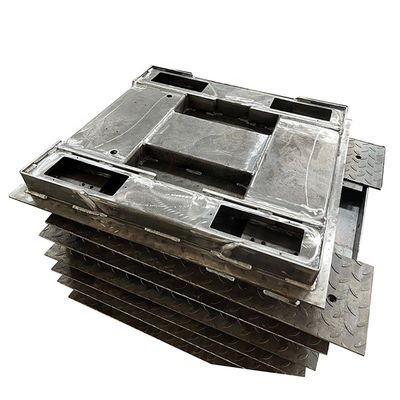 Προσαρμοσμένη 1.5*1.5m 1500kg Βιομηχανική ψηφιακή πλατφόρμα 3 τόνων Ζυγαριά χοίρων για ζύγιση δαπέδου βοοειδών