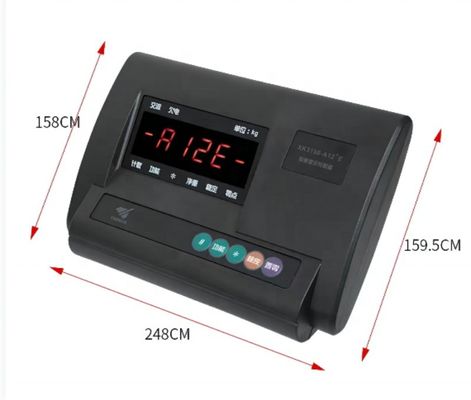 Δείκτη κλίμακας πλατφόρμας οθόνης LCD για ζύγιση ζώων Shanghai Yaohua XK3190-A12