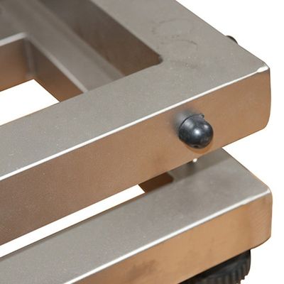 Δέσμευση ανθεκτικό σε πίεση ζύγιση από ανοξείδωτο χάλυβα ζύγιση 300kg χωρητικότητα για εξατομικευμένη