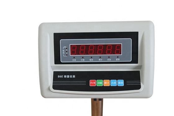 Προαιρετική οθόνη τύπου 4V/4Ah B6E LED δείκτης για πάγκο και πάτωμα κλίμακα Προσαρμόσιμη
