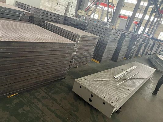 1 τόνο υψηλής ακρίβειας SS Ατσάλινη 1.5M 2000KG Πλατφόρμα κλίμακας για βιομηχανική κτηνοτροφία