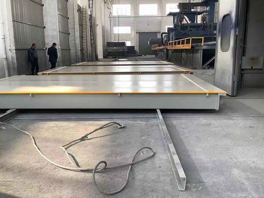 Μεγάλη χωρητικότητα 10-250T φορτηγό ζυγαριά γεφυρά με 16m βαρύ φορτίο ζυγαριά