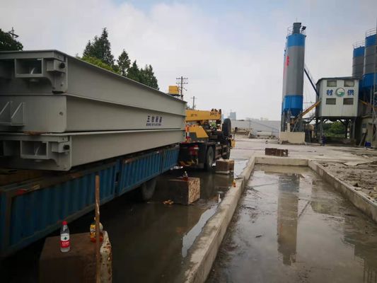 Φορητή ζυγαριά 80 τόνων με ζυγαριά 30 τόνων και ηλεκτρονική ζυγαριά 60 τόνων