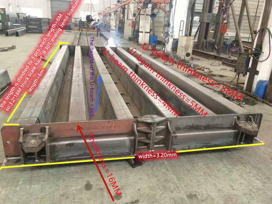 Προσαρμόσιμη ζυγαριά 60 τόνων 80 τόνων 100 τόνων 120 τόνων 150 τόνων 200 τόνων για την επιχείρησή σας