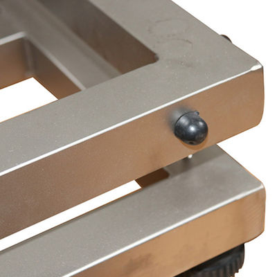 Προσαρμοσμένη υποστήριξη 800kg Heavy Duty Αρχαία Stainless Bench Πλατφόρμα ζύγιση ζυγίσματα