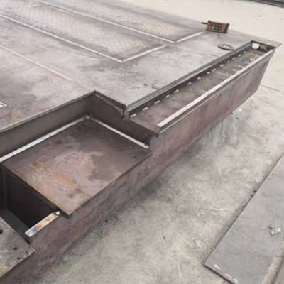 9-26 μέτρα μήκος πλατφόρμας φορτηγό βάρος κλίμακα για φορτηγά χωρητικότητας 10-250 τόνων και OEM υπηρεσία