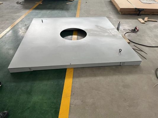 0.2kg ακρίβεια 1-10 τόνων χωρητικότητα ηλεκτρονική ζυγαριά δαπέδου για την κτηνοτροφία