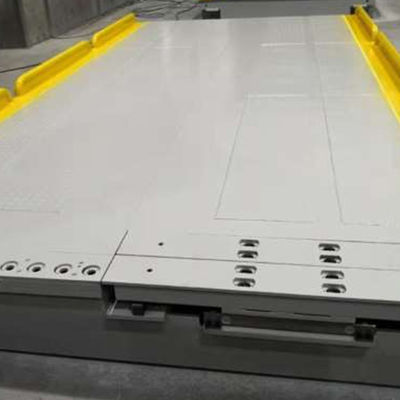 Ανταγωνιστική 20 τόνων Clerk Weighbridge για φορτηγό εμπορευματοκιβωτίων σε ασφαλή υπερφόρτωση 125%F.S