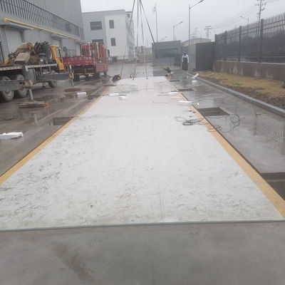 ODM Προσαρμοσμένη γέφυρα ζύγισης φορτηγού 60 τόνων 3 * 15m Ηλεκτρονική ψηφιακή γέφυρα βάρους