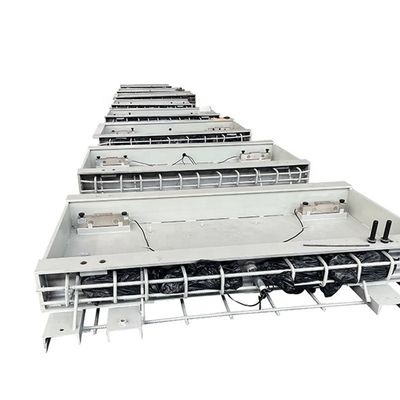 5000kg Προσαρμοσμένο μέγεθος Ατσάλι Βιομηχανική πλατφόρμα δαπέδου ζύγισης με ράμπα