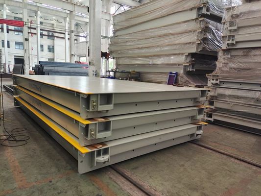 220v / 50Hz τροφοδοσία 80 τόνων χάλυβα άνθρακα βιομηχανική βαρύ φορτίο ζυγαριά φορτηγό ζυγαριά