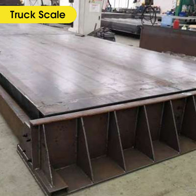 3*10m 60 τόνων Πλατφόρμα βαρύτητας φορτηγών με προστασία από υπερφόρτωση ασφαλείας 125%F.S.