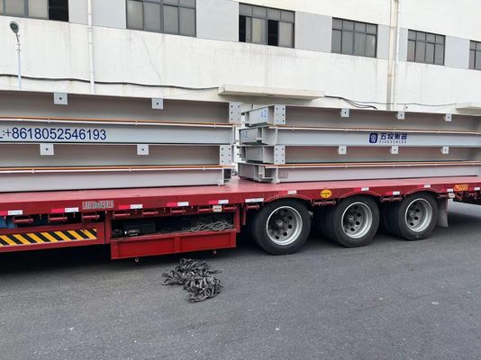 40 τόνων 60 τόνων 50 τόνων Σιδηρουργικό φορτηγό Μεγέθους οχήματος Γέφυρα με υπερφόρτωση ασφαλείας 125%F.S.