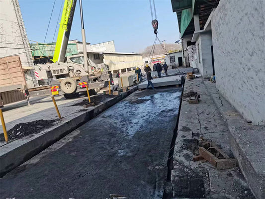 IP68 Επίπεδο 100 τόνων Ηλεκτρονική Βιομηχανική Ζυγαριά Σιδηρουργικών Οχημάτων για Εργοστάσια